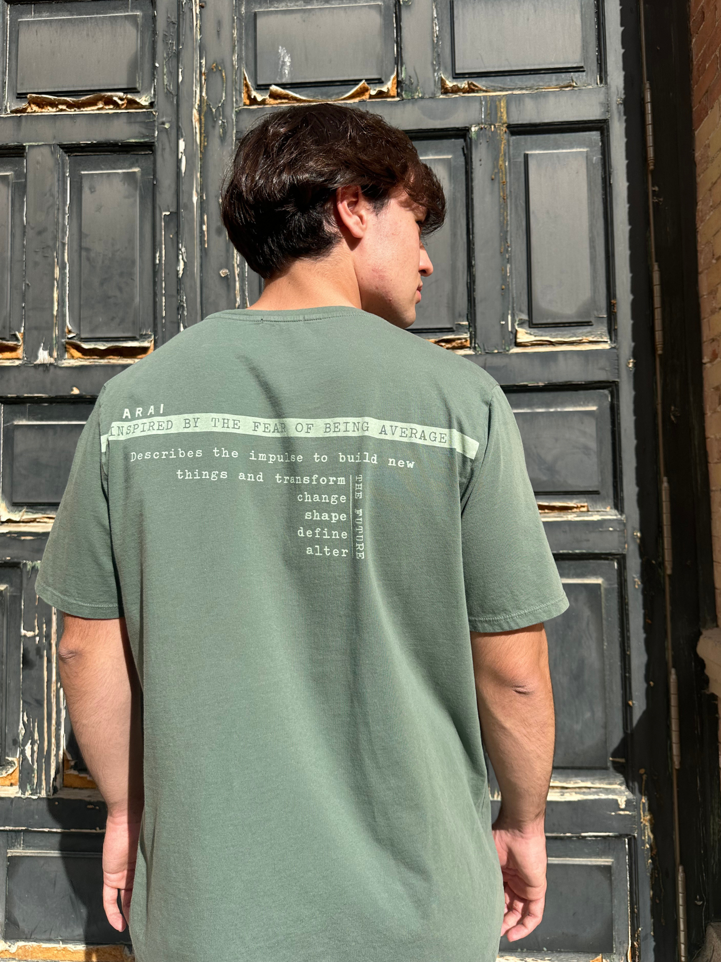 Camiseta THE FUTURE Verde